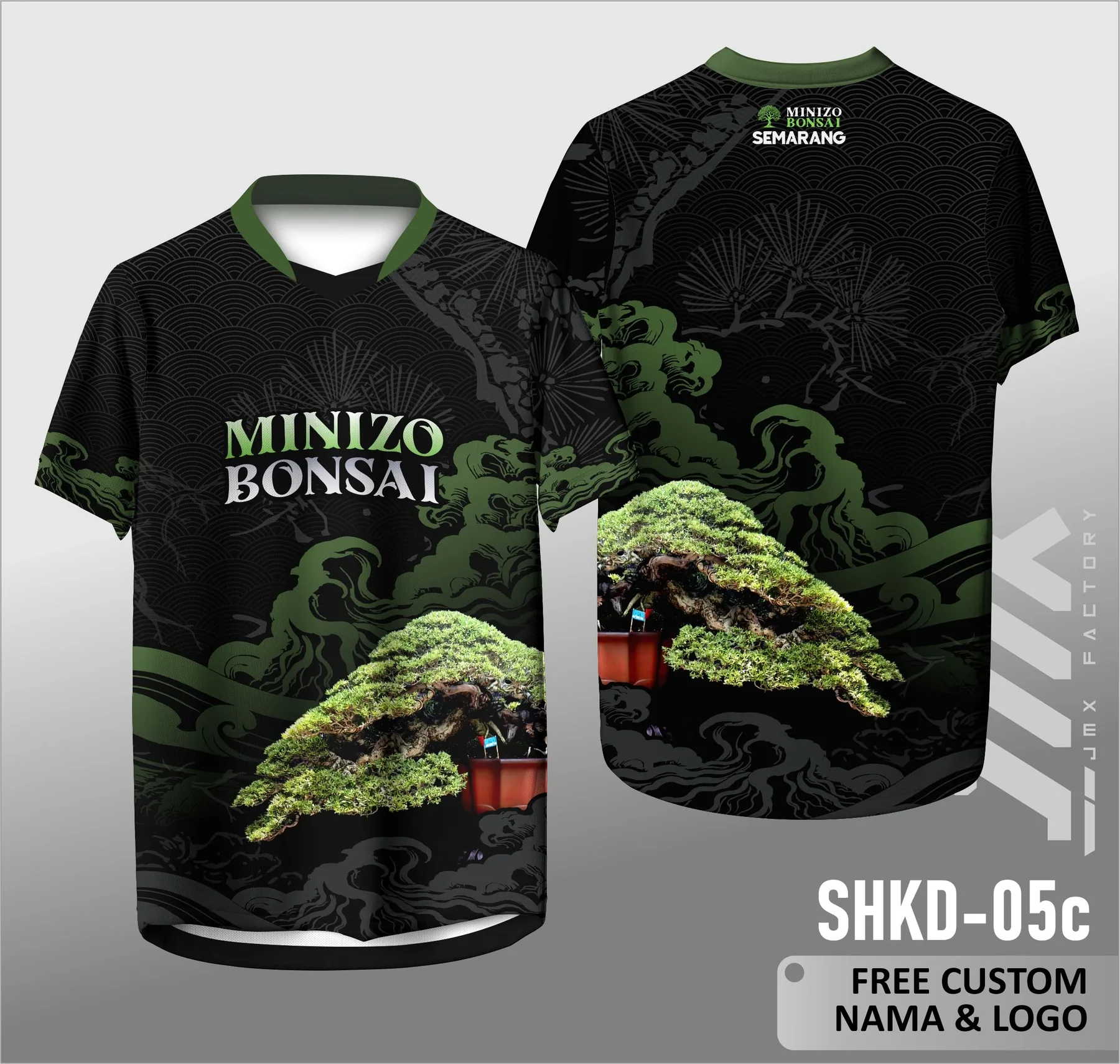 Project custom jersey Minizo Bonsai Semarang